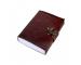 Celtic Embossed Heart Love Leather Journal Blank Dairy Note Book Handmade Paper 120 Pages